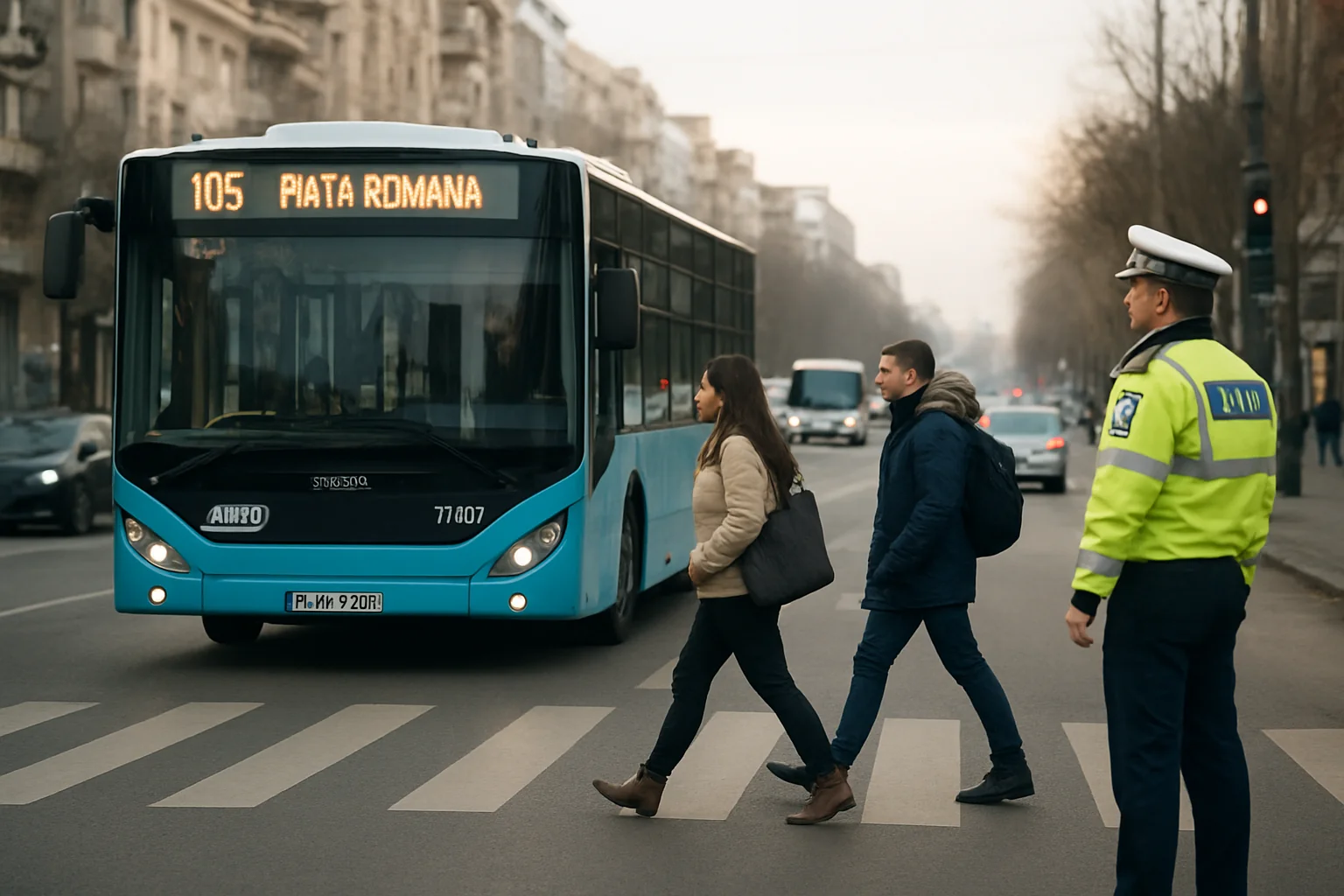 Situația transportului public și siguranța rutieră în București - 24 februarie 2026
