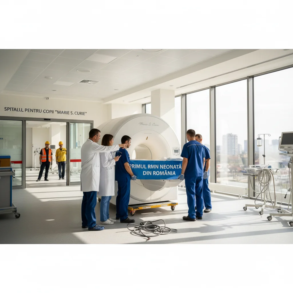 Spitalul pentru copii Marie S. Curie primește primul RMN neonatal din România