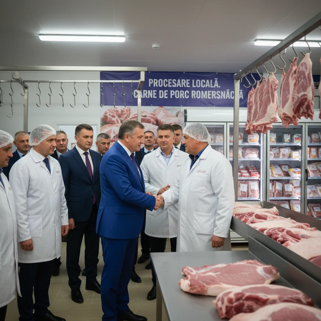 Sprijin pentru carnea de porc românească prin procesare locală în retail
