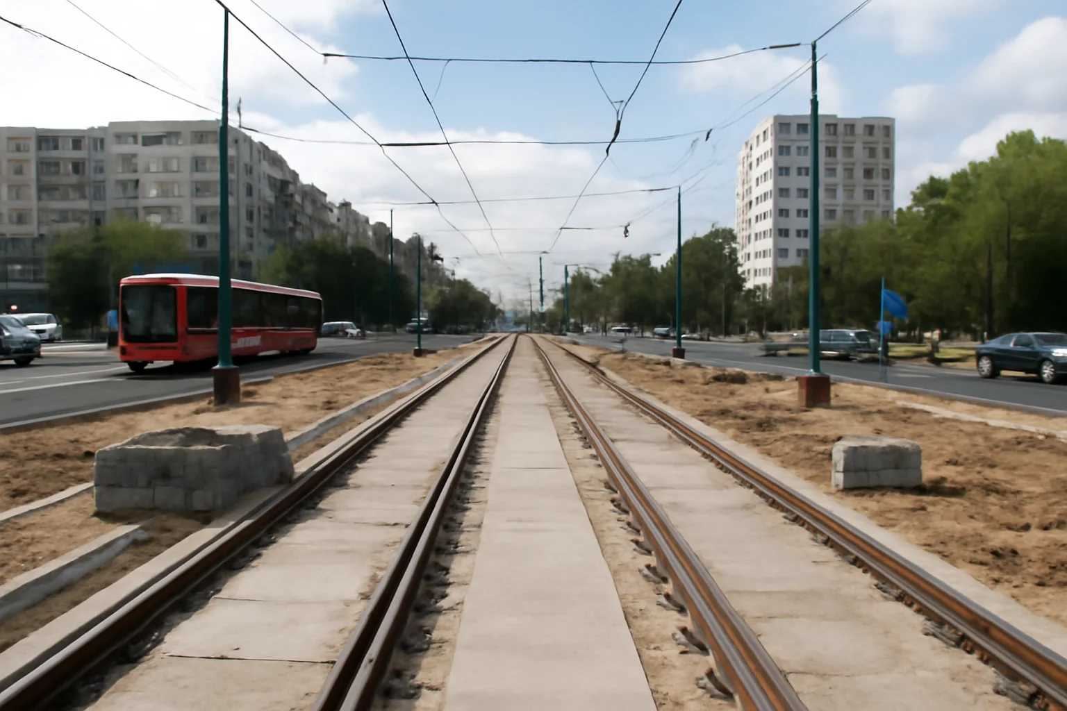 STB accelerează modernizarea infrastructurii la intersecția Bulevardului Ghencea cu strada Constantin Titel Petrescu pentru o circulație tramvai eficientă