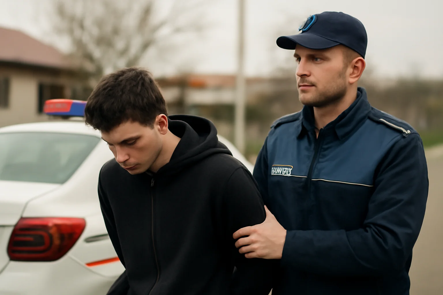 Tânăr de 19 ani, reținut după ce a înjunghiat un străin în Chiajna