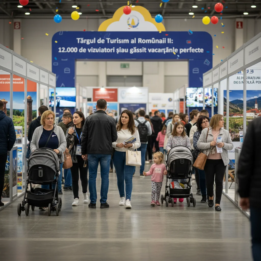Târgul de Turism al României II atrage 12.000 de vizitatori care și-au găsit vacanțele ideale