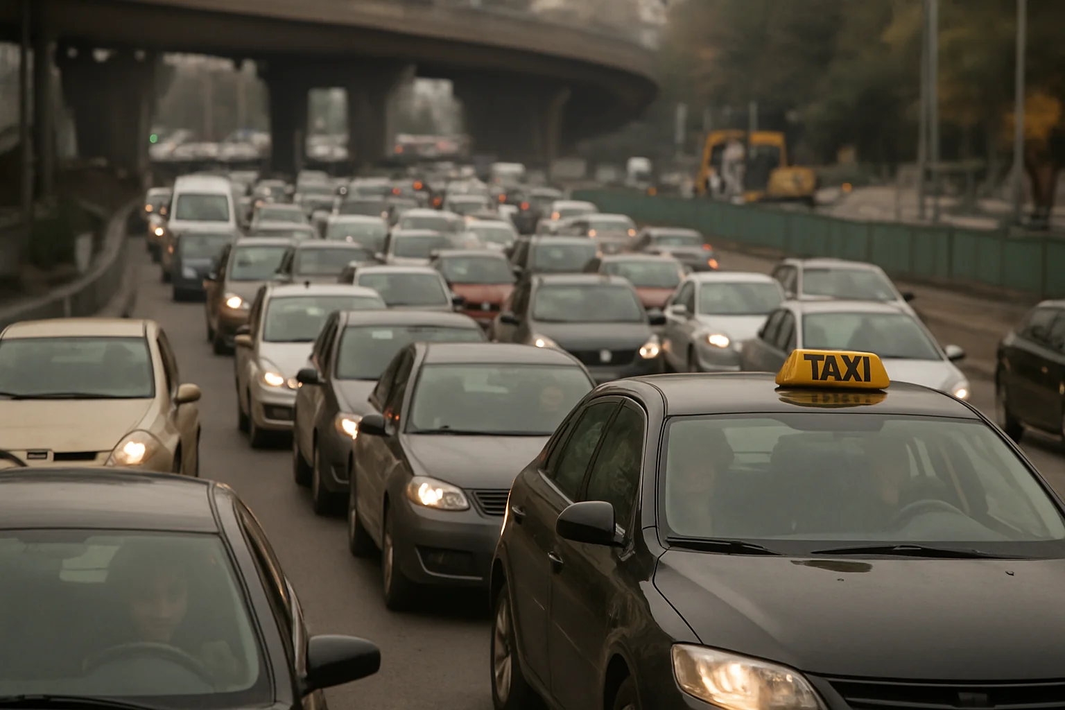 Trafic îngreunat pe Pasajul Basarab: Restricții și rute alternative