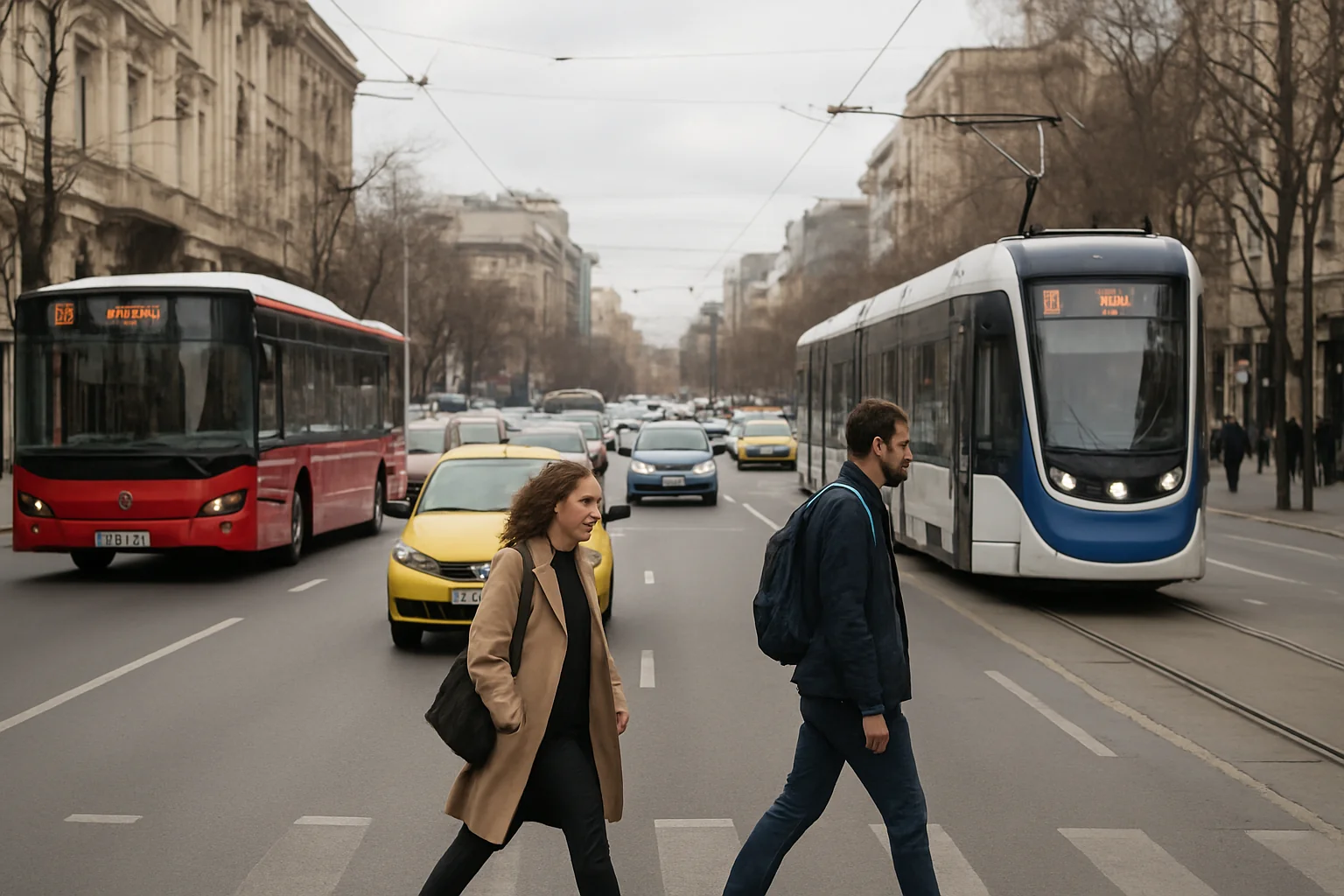 Trafic și transport în București: perspective la început de 2026