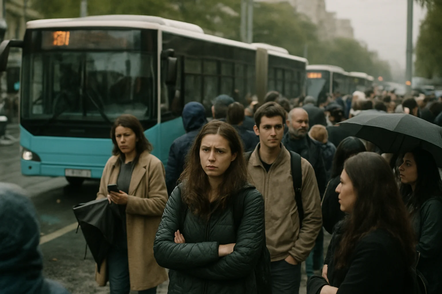 Transport public București, probleme după furtună: Bacalaureat afectat