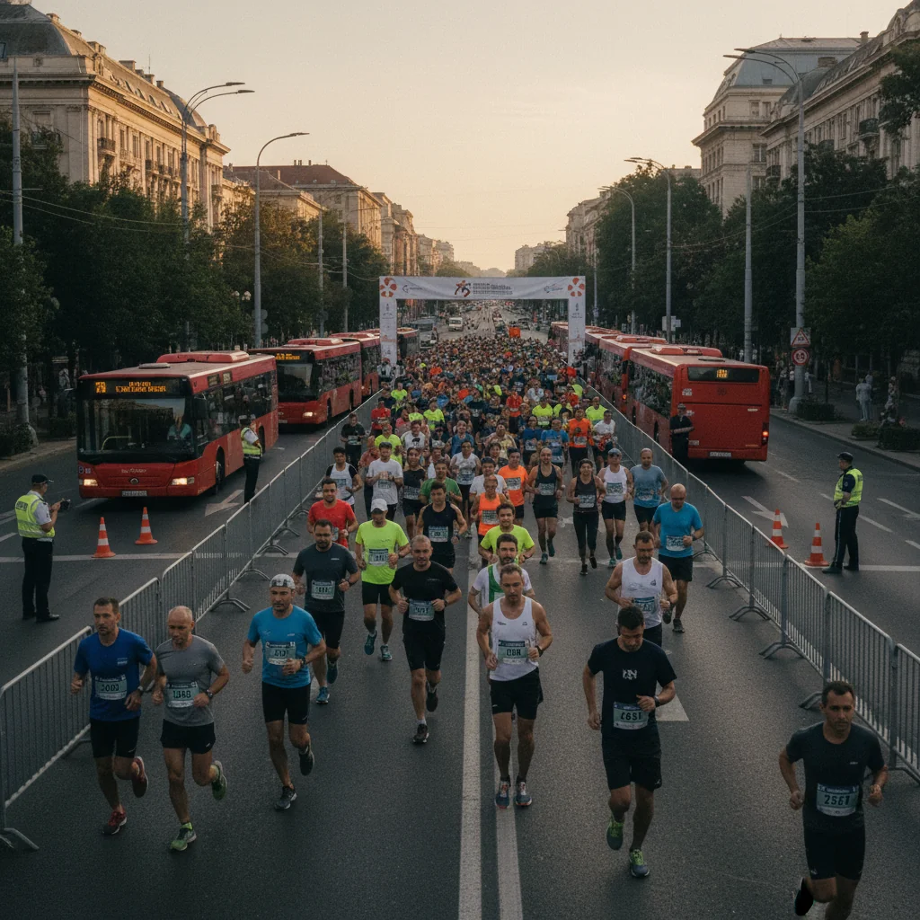 Trasee STB deviate diseară din cauza alergării Race for the cure