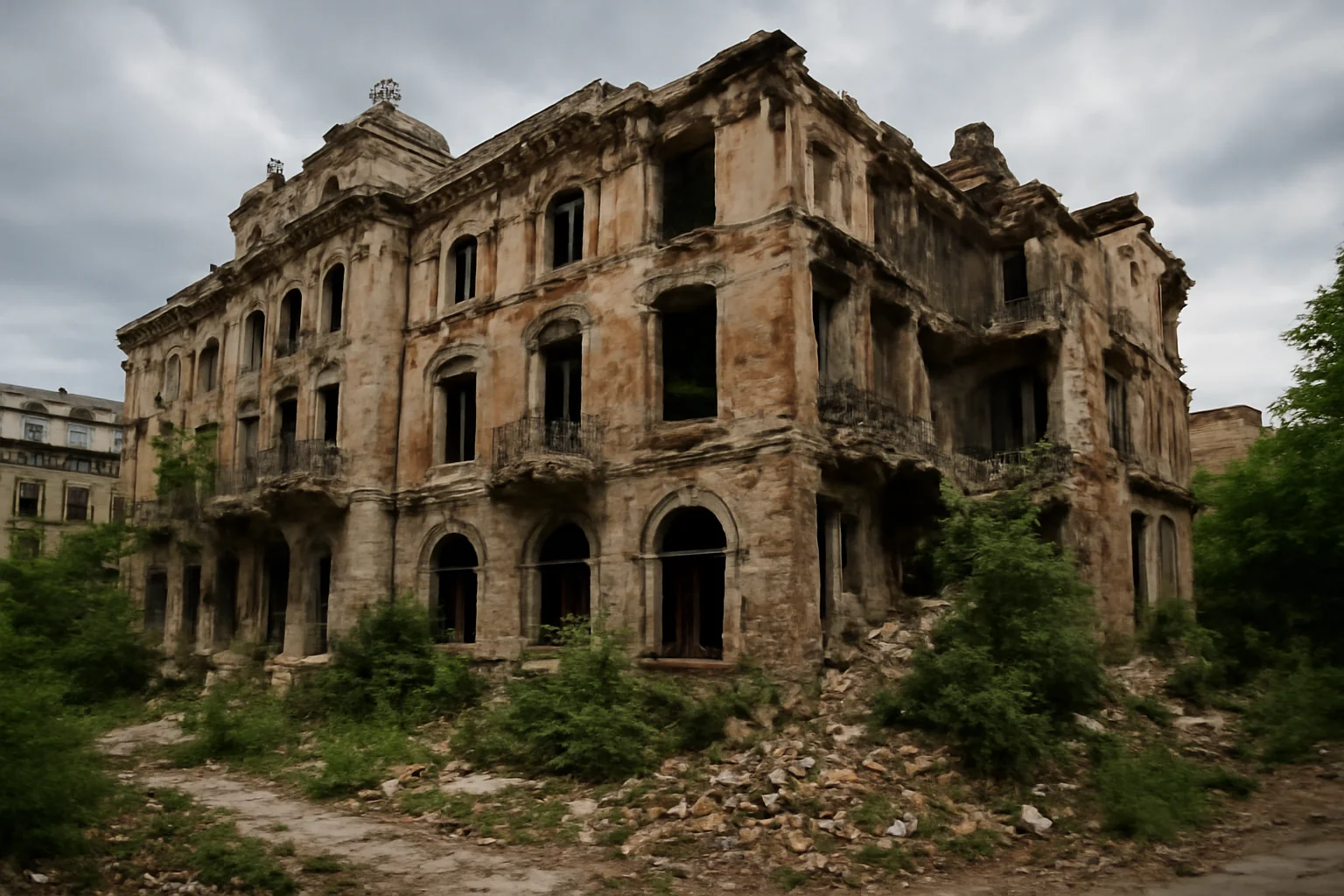 Trista Transformare a Hotelului Dunărea într-o Ruină Emblematică din București