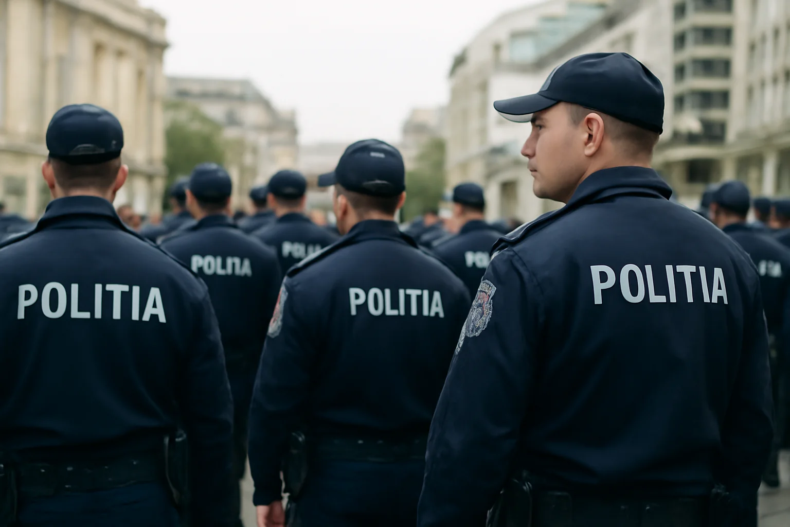 Un număr de 4.200 de angajați ai Poliției Capitalei veghează asupra securității a 1.300 de secții de vot din București.