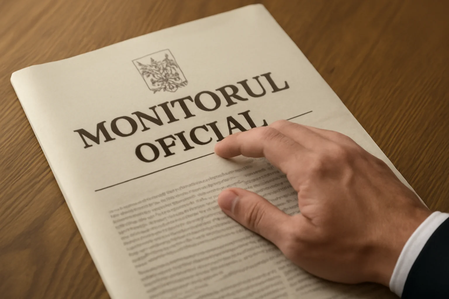 Un Pas Spre Securitate, Publicat în Monitorul Oficial
