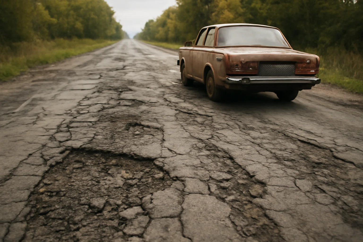 vehicule vechi și drumuri cu scor scăzut, dezvăluie un studiu recent