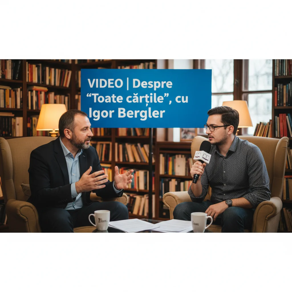 VIDEO | Igor Bergler prezintă Toate cărțile – o discuție în exclusivitate