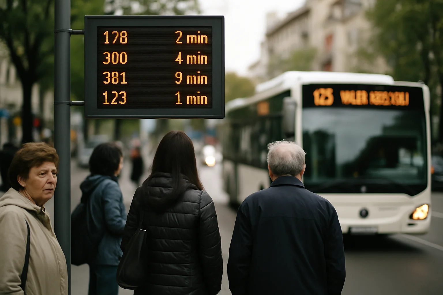 VIDEO | Panouri digitale afișează în timp real sosirea vehiculelor STB la stațiile din Piața Romană, Aeroport Otopeni și Piața Virgiliu, extindere în alte zone ale orașului