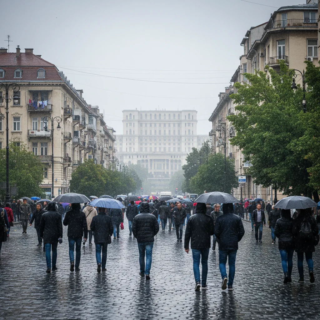 Vreme mai blândă și ploi în București: prognoză ANM pentru a doua parte a lunii ianuarie