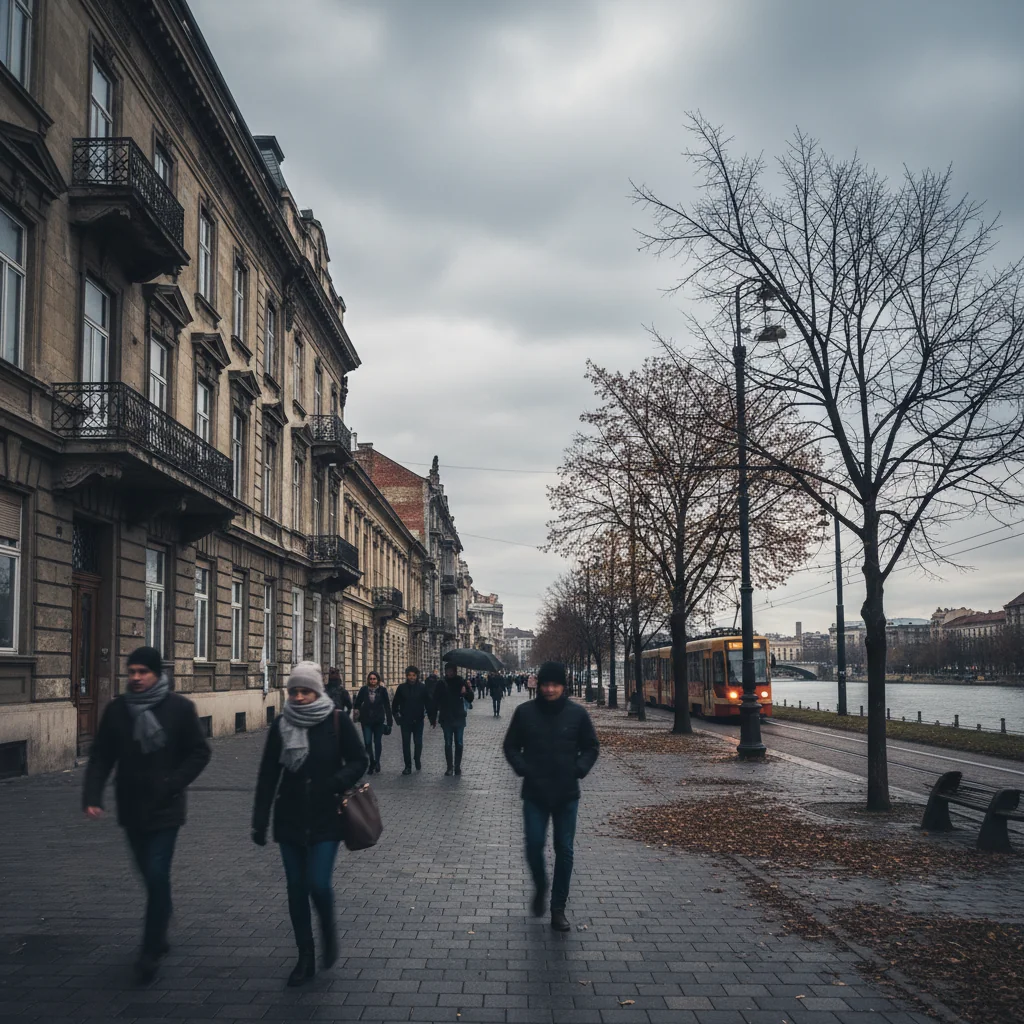Vreme mai rece în București: cer noros și vânt moderat în Capitală