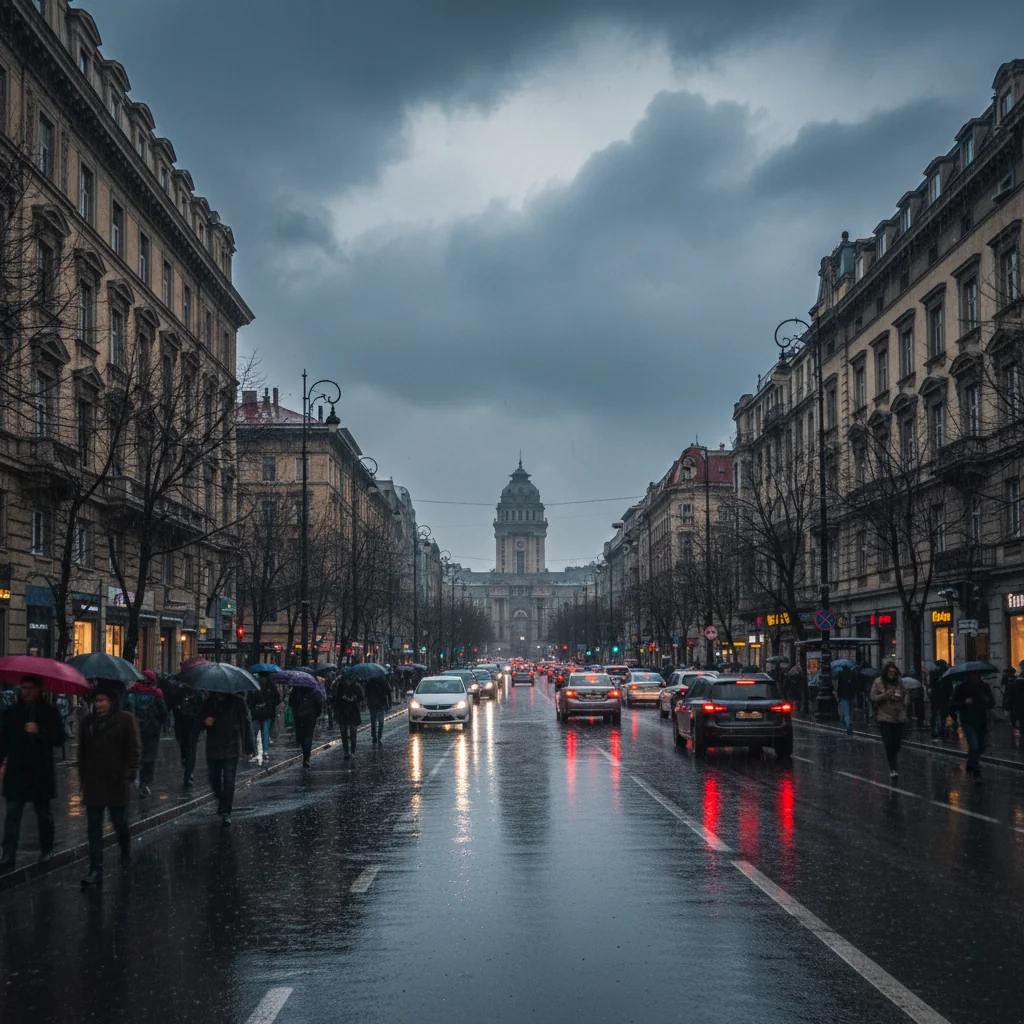 Vreme severă anunțată la București în weekend, cu ninsori și ger puternic