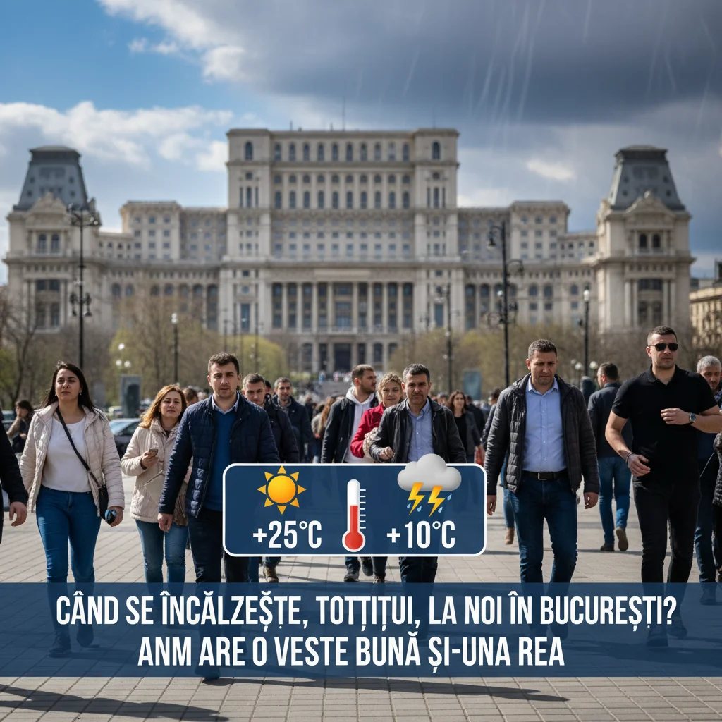 Vremea în București: vești mixte de la ANM pentru weekend