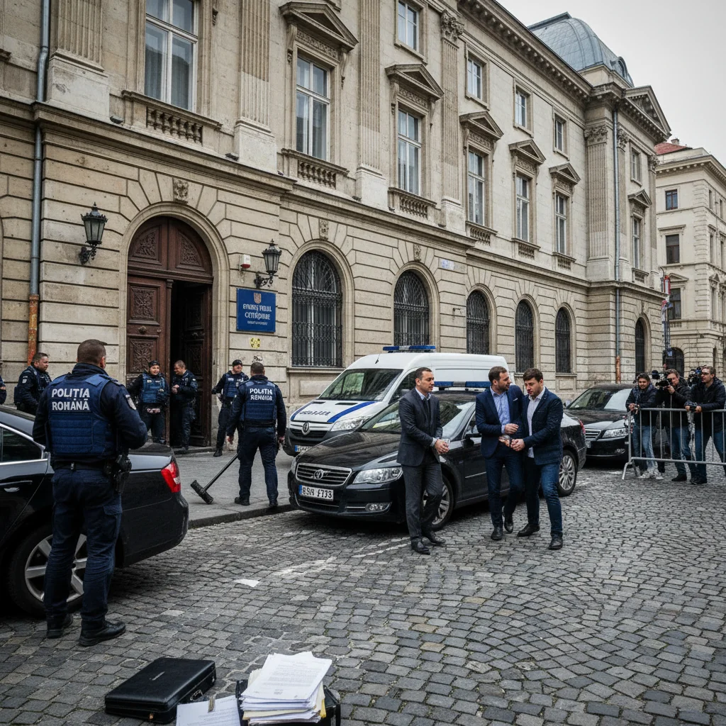 Zeci de percheziții în dosar de fraudă la obținerea cetățeniei române