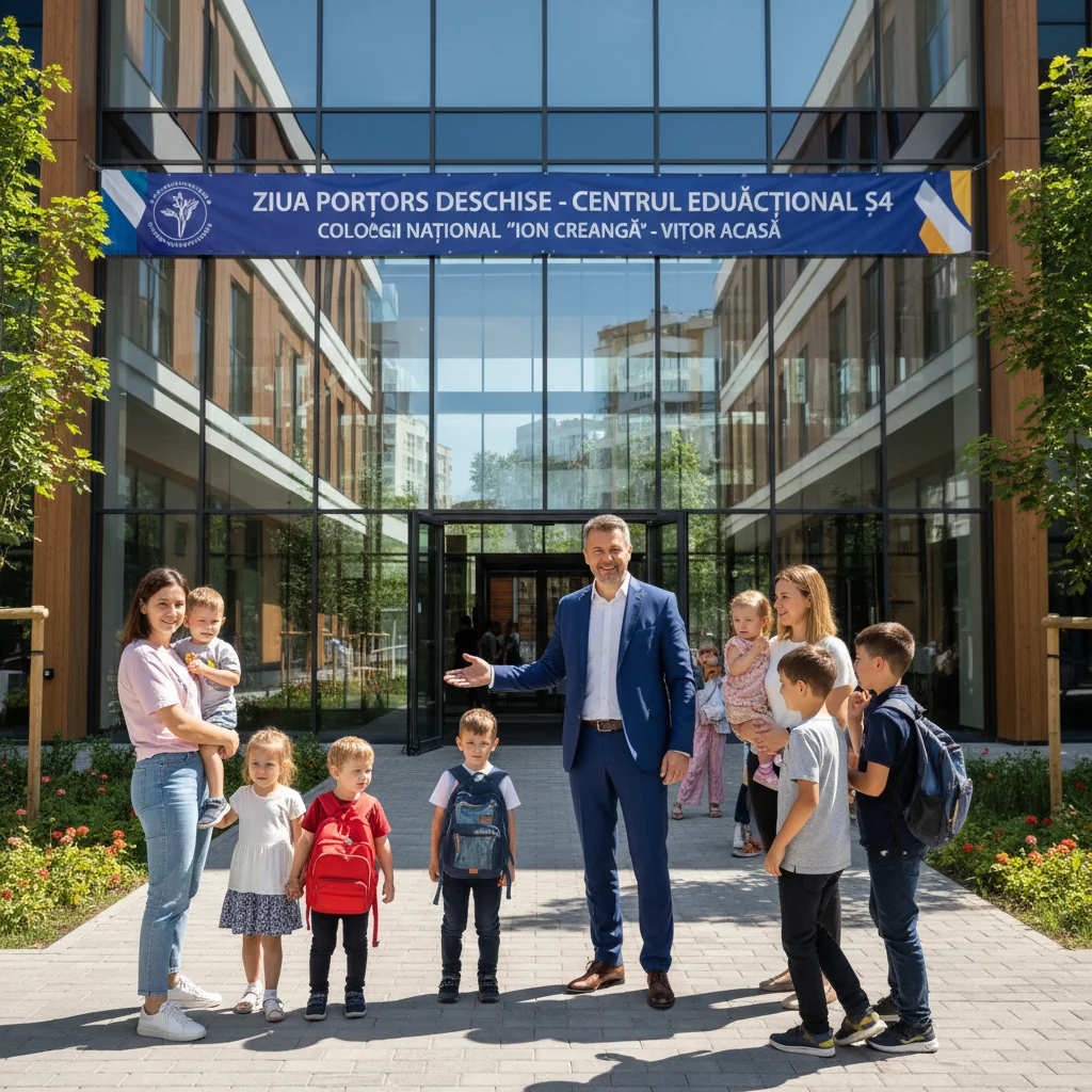 Ziua Porților Deschise la noul centru educațional din S4
