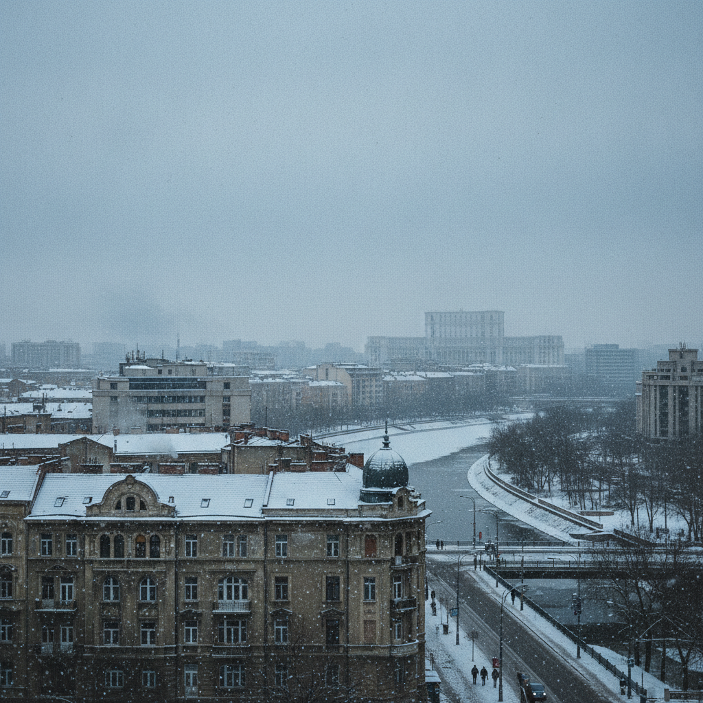 Vremea din ianuarie 2026 în București: bilanțul ANM